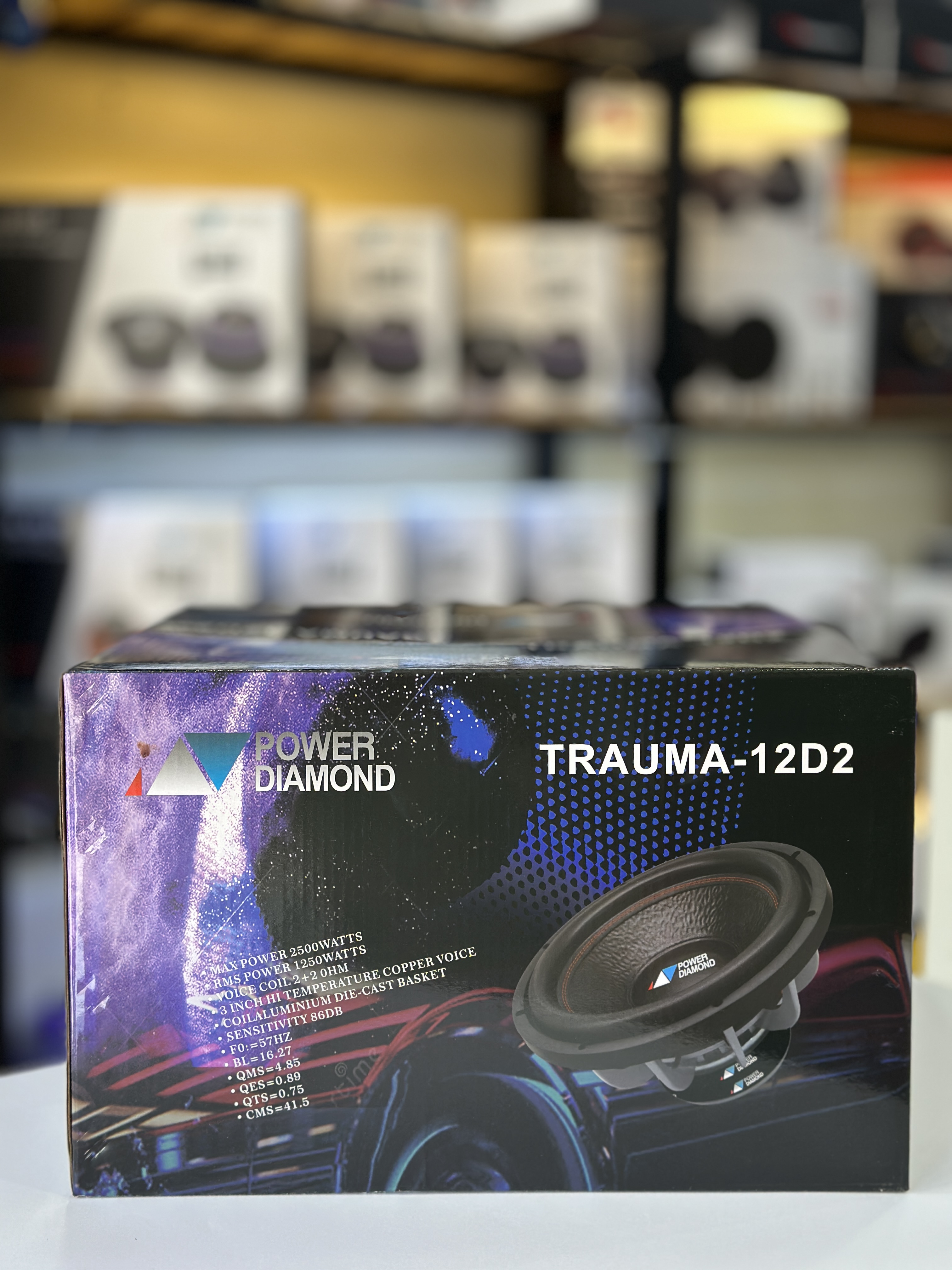ساب ووفر پاور دیاموند مدل TRAUMA-12D2