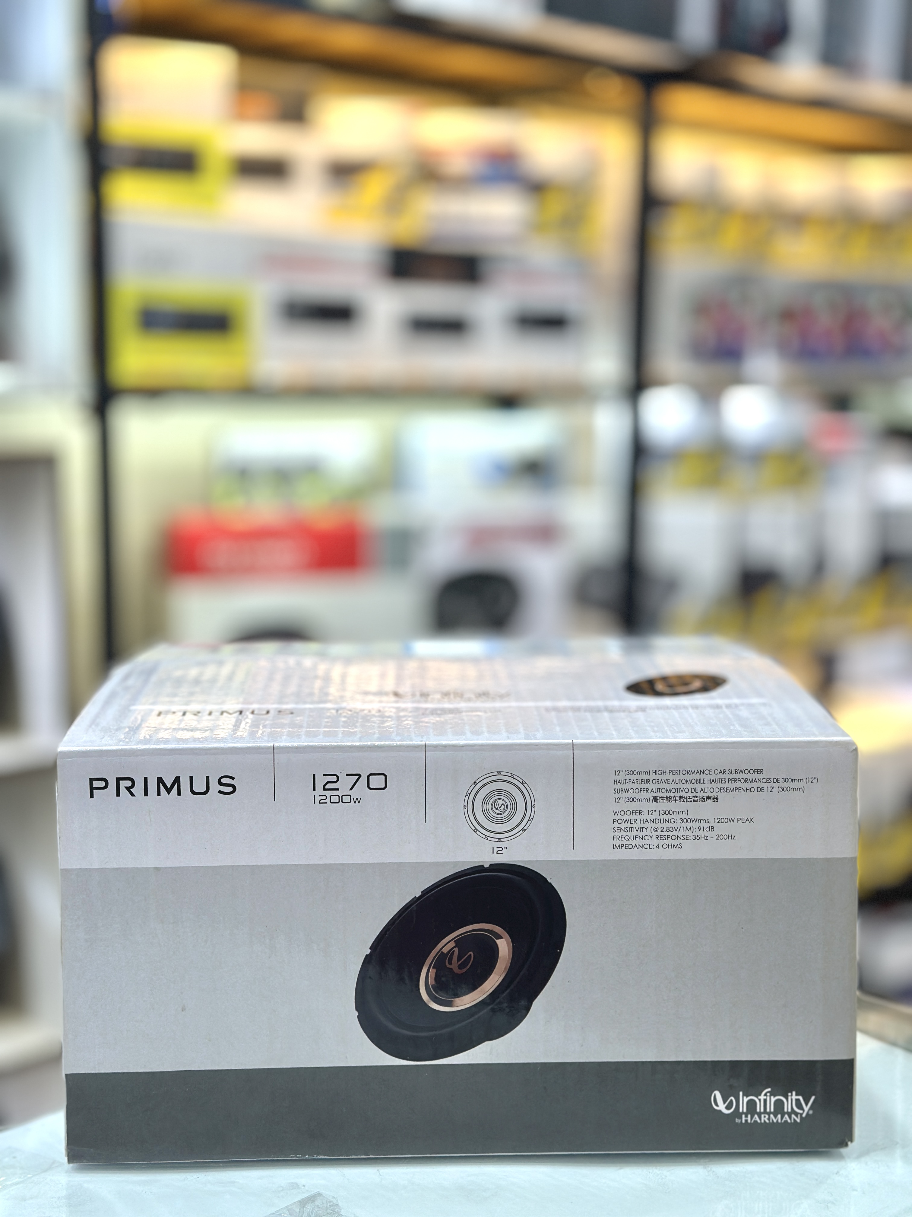 ساب ووفر اینفینیتی مدل PRIMUS 1270
