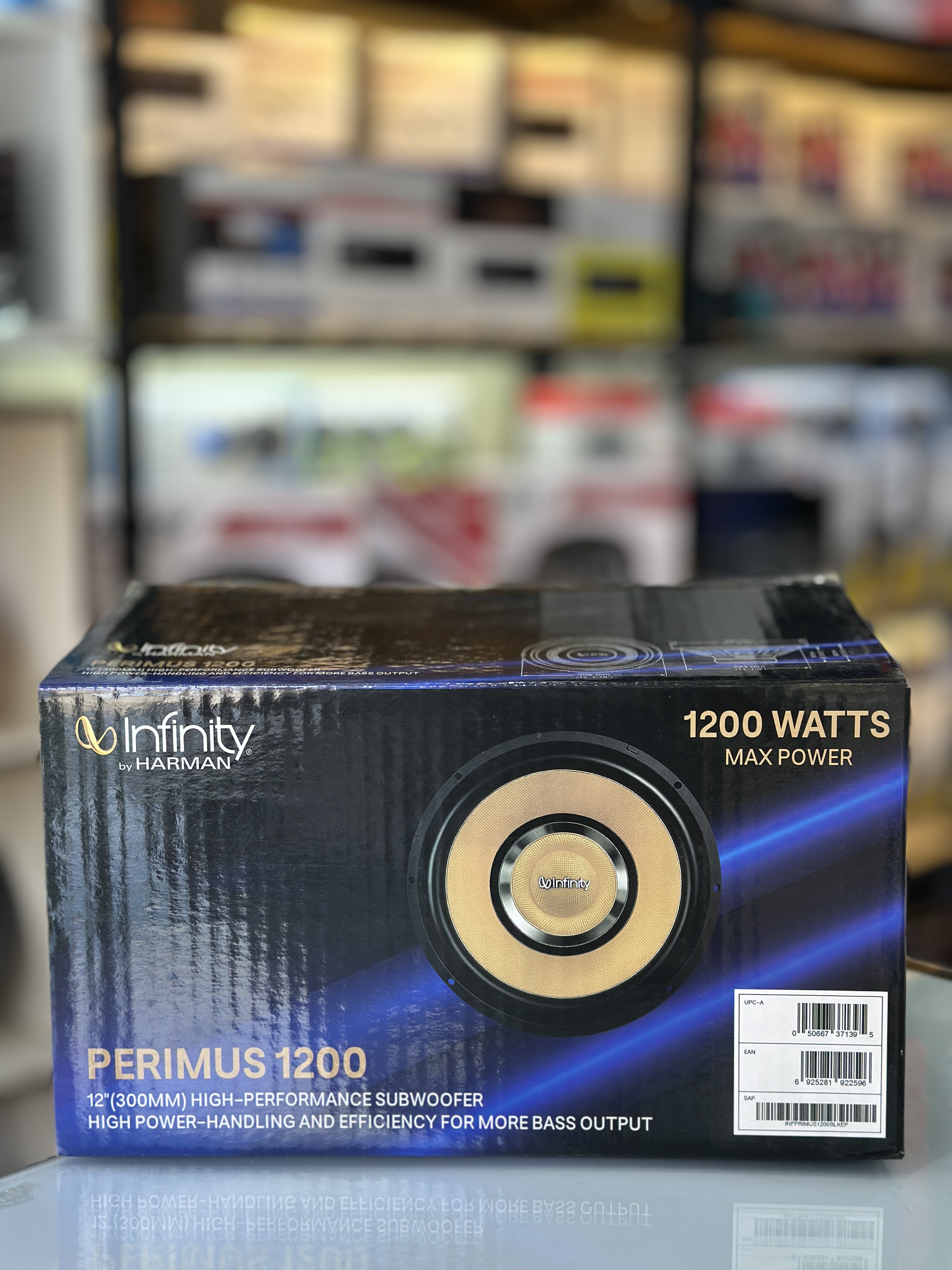 ساب ووفر اینفینیتی مدل PRIMUS1200 سایز ۱۲ اینچ